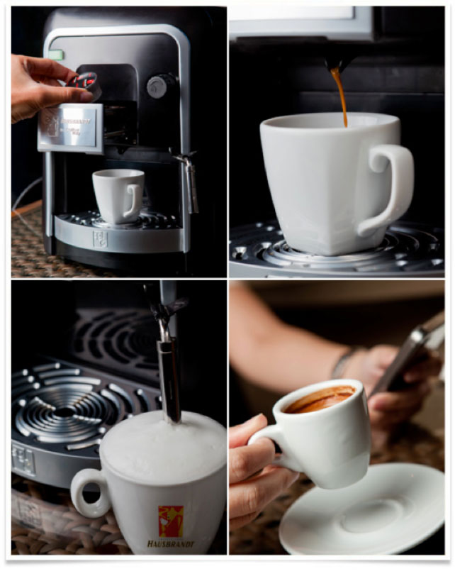 เครื่องทำกาแฟ Hausbrandt by Coffee Italy